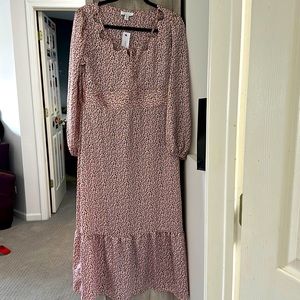 Topshop maxi satin cheetah dress Size 8 US
